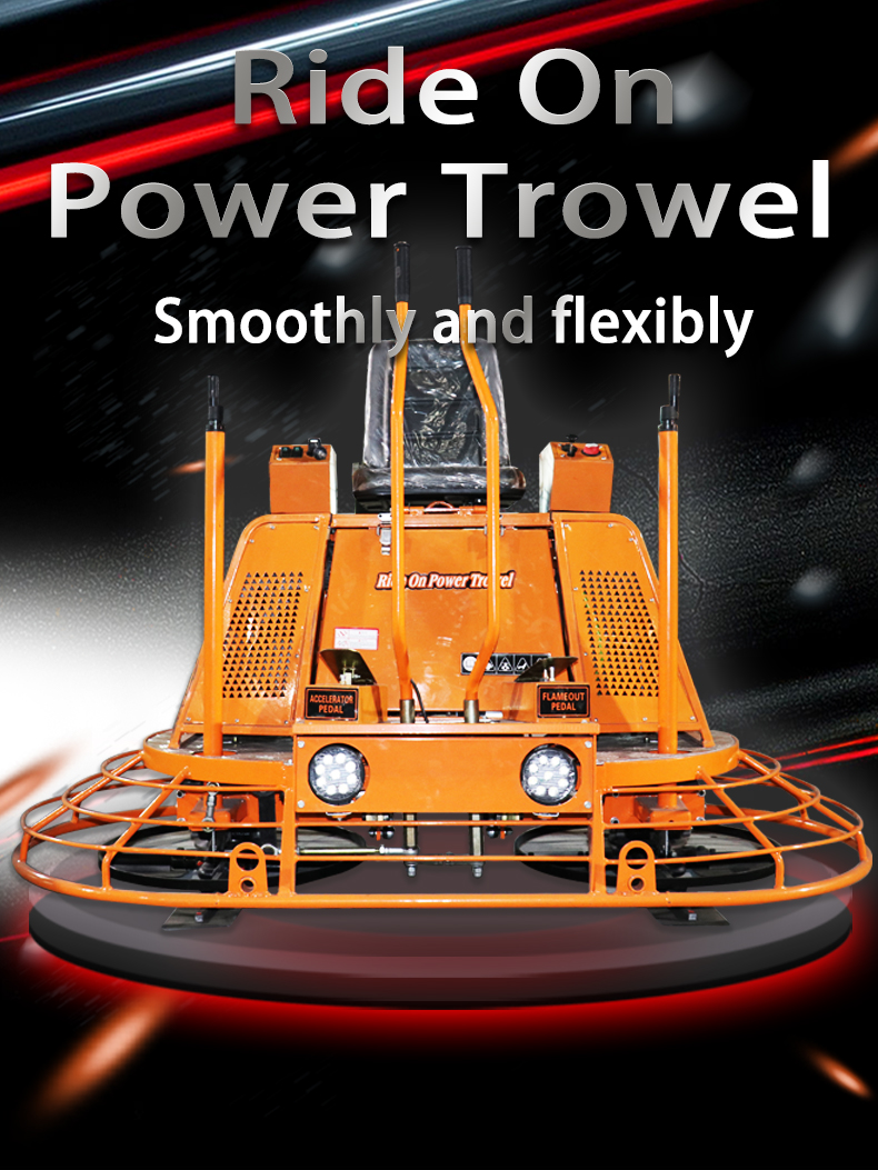 Cement equipment Ride on power trowel CRT-36A